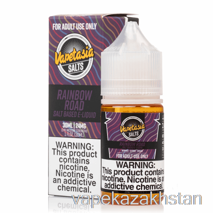 Vape Kazakhstan Rainbow Road - Vapetasia Salts - 30mL 24mg